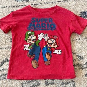 Nintendo Red Super Mario Kids Tee size 3T
